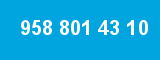 958 801 43 10